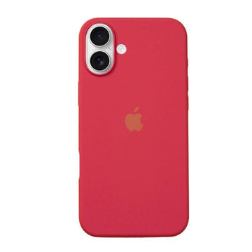 iPhone 16 Plus Silicone Case - Guava