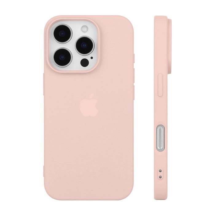 iPhone 16 Pro Max Silicone Case Light Pink