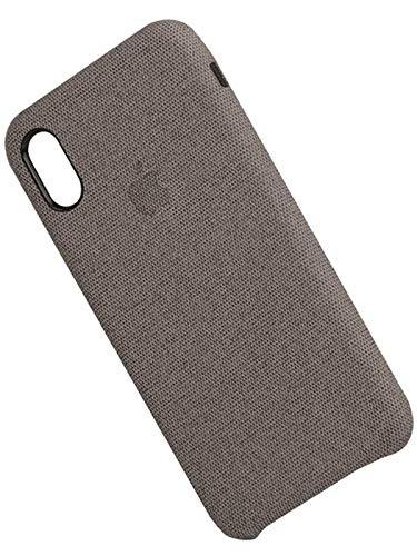 Fabric Cover For iPhone XS Max - Dark Grey
