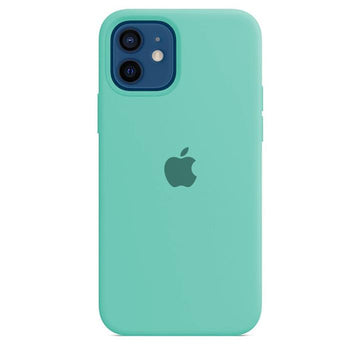 iPhone 12 Mini Silicone Case - Seafoam