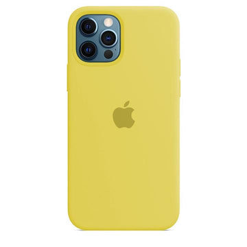 iPhone 12 Pro Max Silicone Case - Yellow