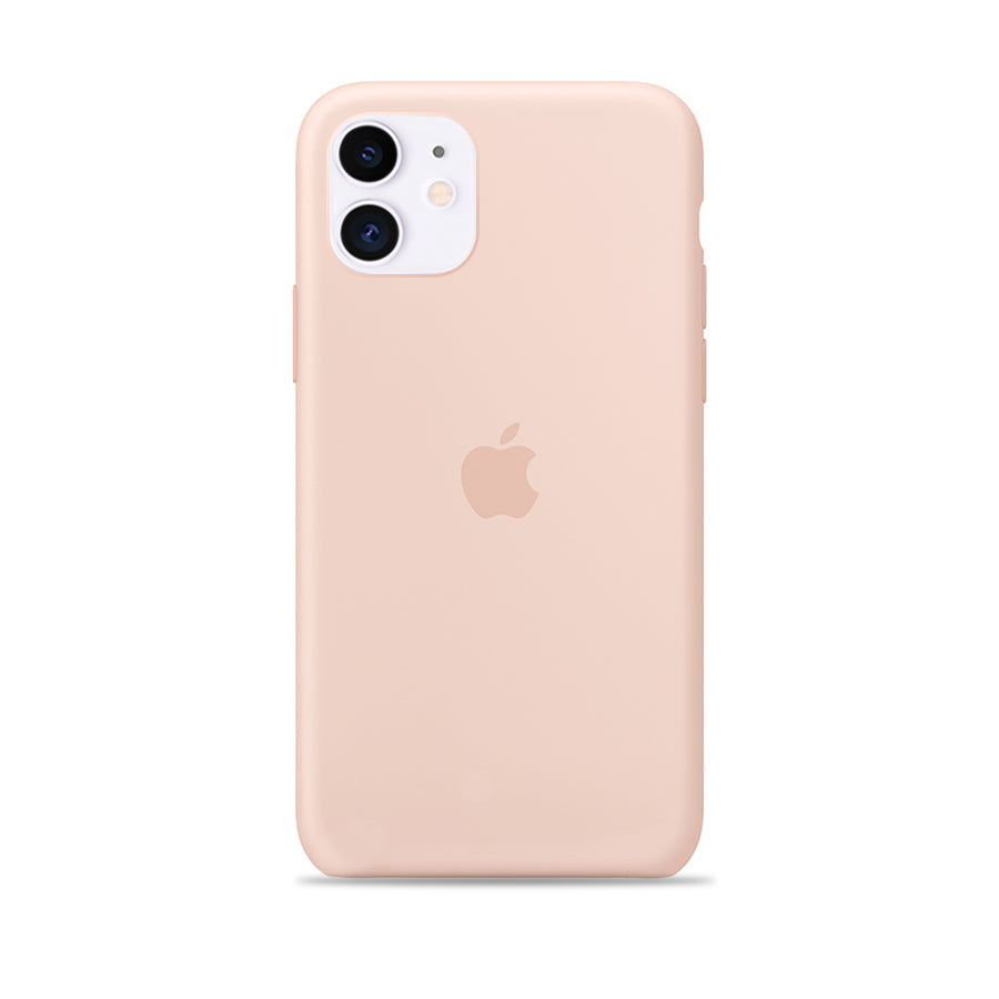 Silicone Case For iPhone 11 Pink1