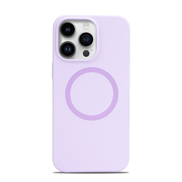 iPhone Jelly Silicone MagSafe Case - Lilac