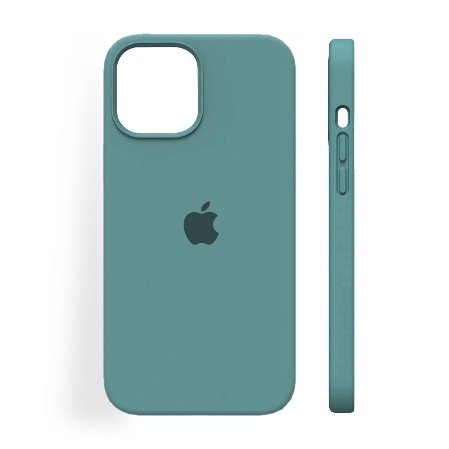 iPhone 12 12 Pro Silicone Case Pine Green - Main Image