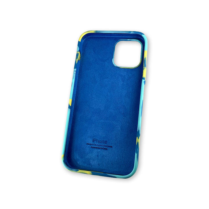 iPhone 12 & 12 Pro Water Silicone Case - Moonstone White