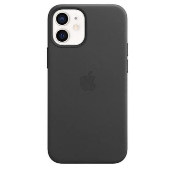 iPhone 12 Mini Leather Case - Black