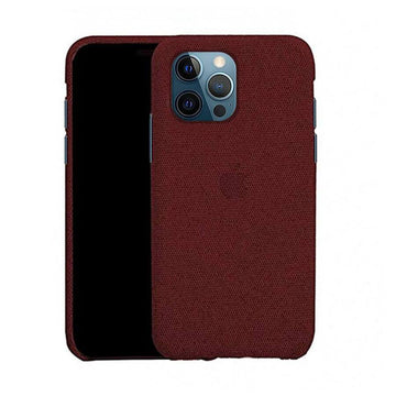 iPhone 12 Pro Max Fabric Case - Red