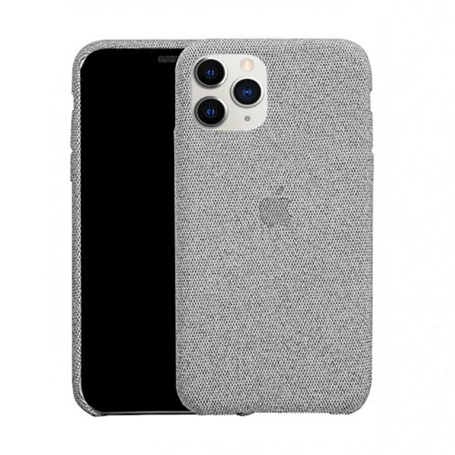 Light Grey Fabric Case iPhone 11 Pro Max