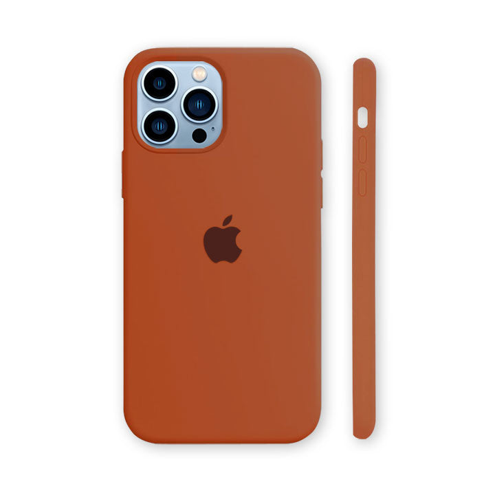 iPhone 14 Pro Max Silicone Case Brown