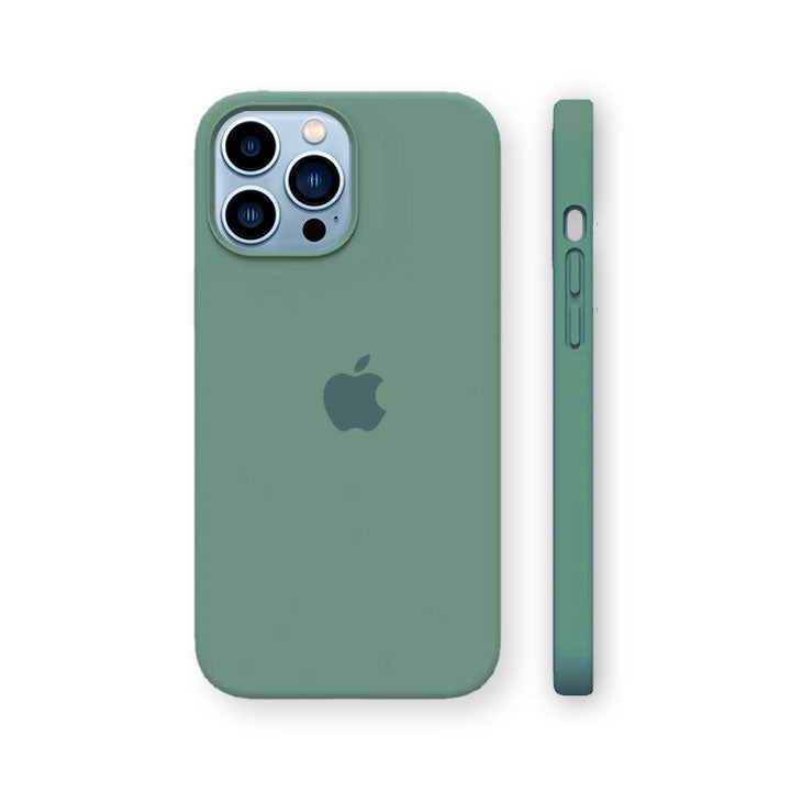 iPhone 14 Pro Max Silicone Case Pine Green