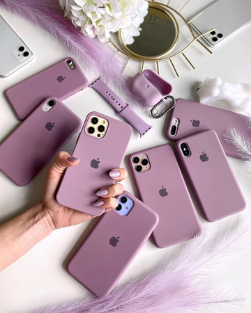 iPhone Silicone Case - Black Current
