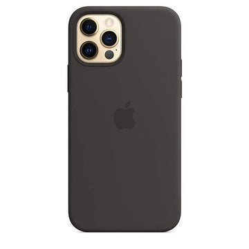 iPhone 12 Pro Max Silicone Case - Black