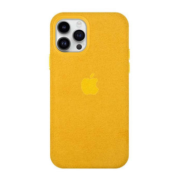 iPhone 12 & 12 Pro Alcantara Case - Poppy
