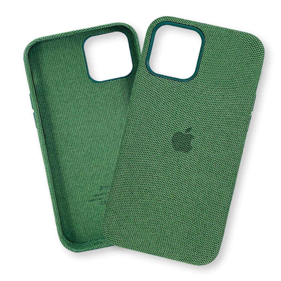 iPhone 12 & 12 Pro Fabric Case - Green