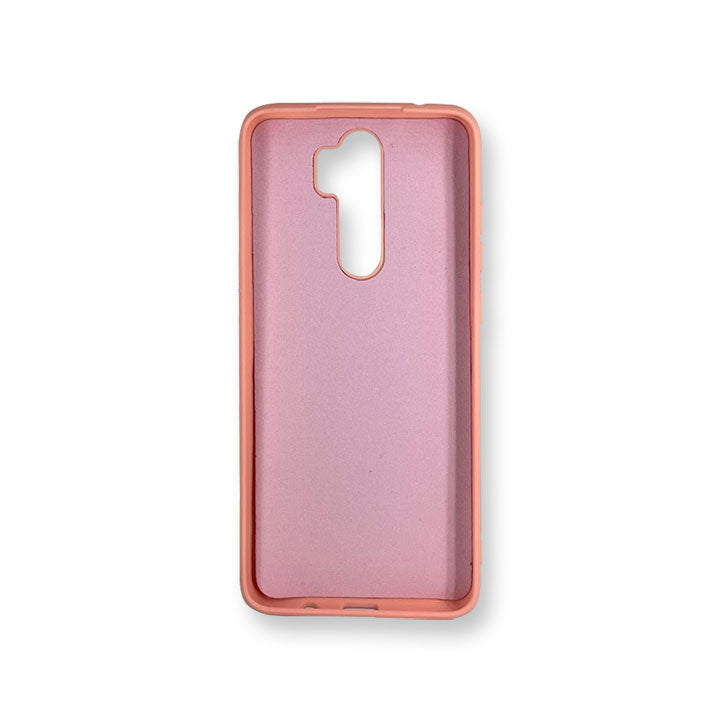 Redmi Note 8 Pro Silicone Back Cover - Pink