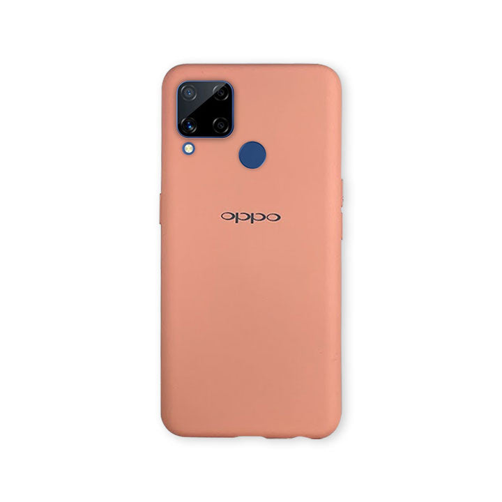Realme C15 Silicone Cover - Pink