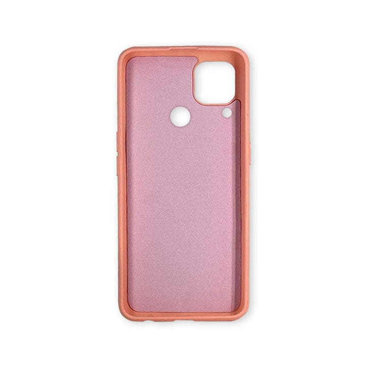Realme C15 Silicone Cover - Pink