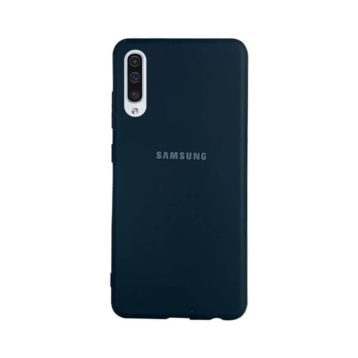 Samsung A30S Silicone Cover - Black