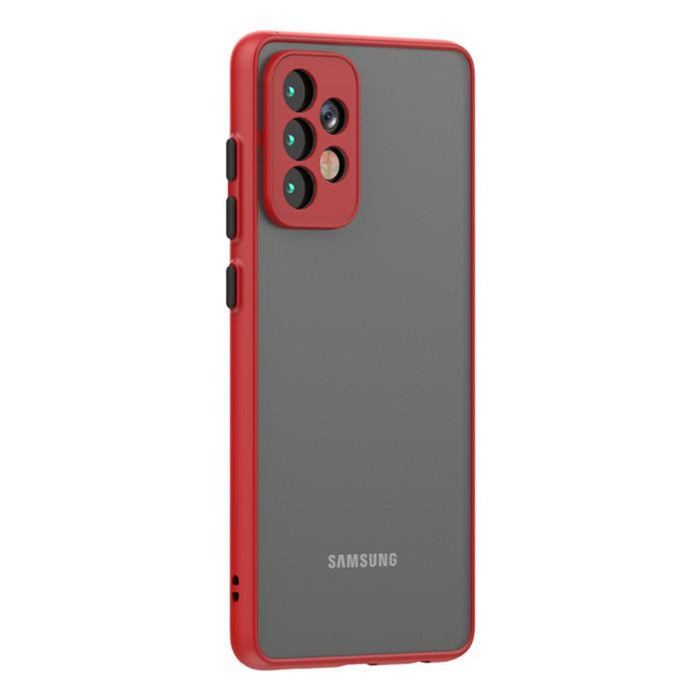Samsung A52 Matte Cover - Red