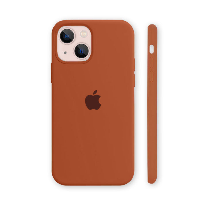 Brown Silicone iPhone Case –