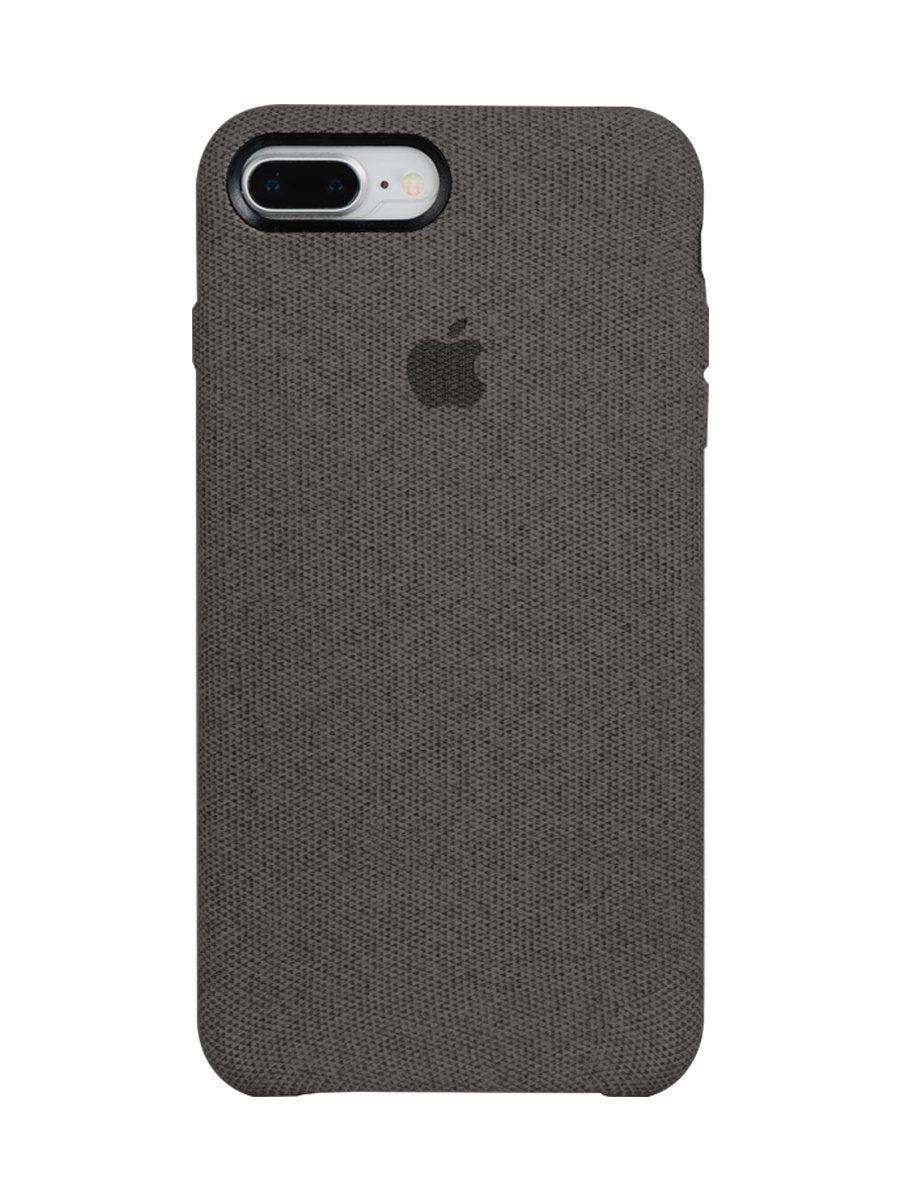 Fabric Case For iPhone 7 Plus - Dark Grey - Mobilegadgets360