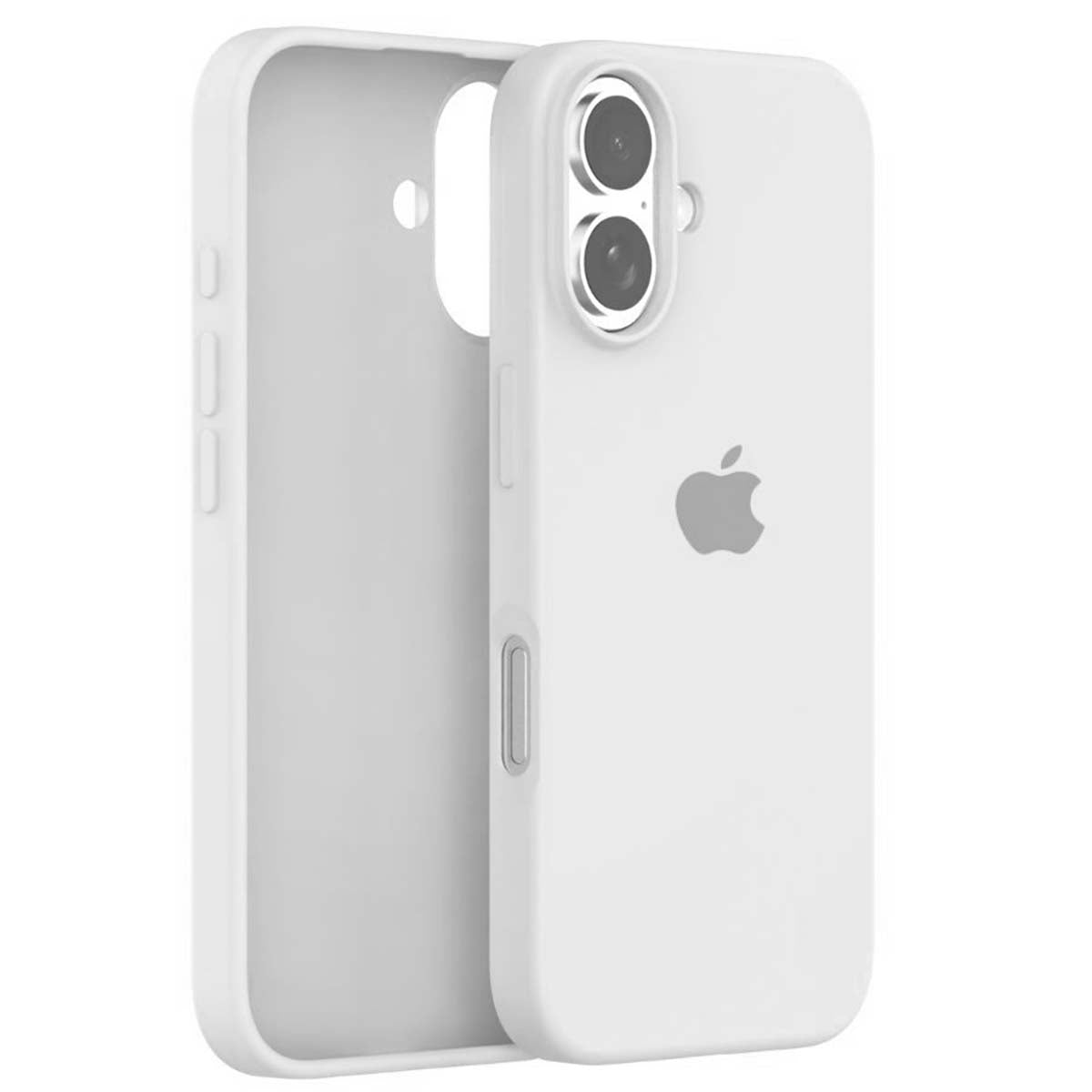 iPhone 16 Plus Silicone Case - White