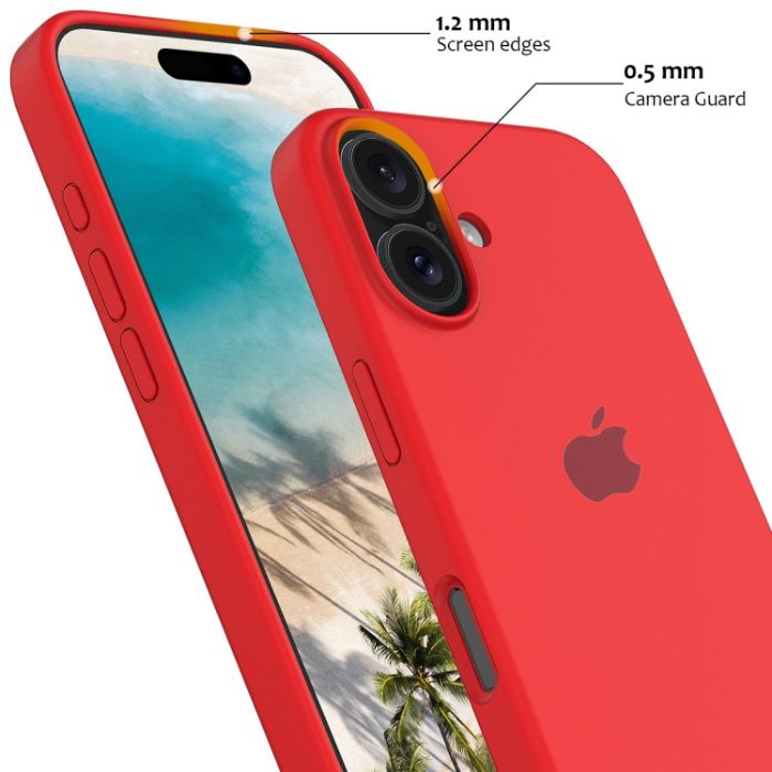 iPhone 17 Silicone Case - Red