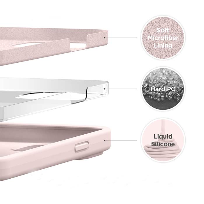 iPhone Silicone Case - Sand Pink