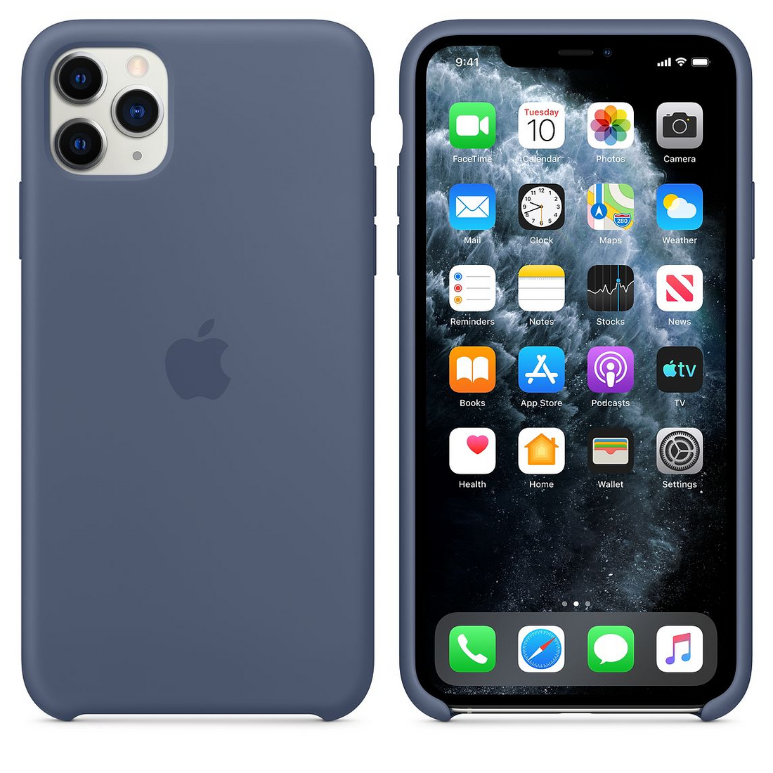 Silicone Case For iPhone 11 Pro Max - Lavender