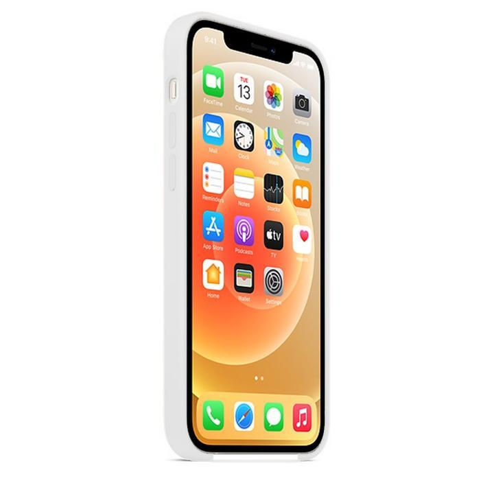 iPhone 12 Pro Max Silicone Case - White