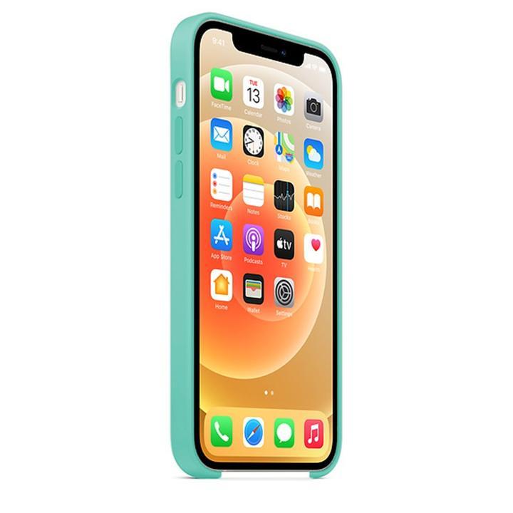 iPhone 12 Pro Max Silicone Case - Seafoam