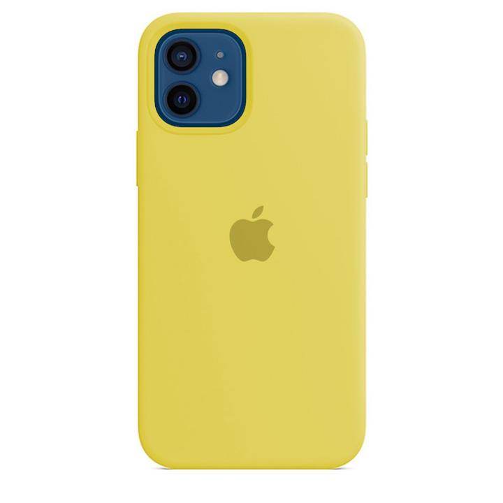 iPhone 12 Mini Silicone Case - Yellow