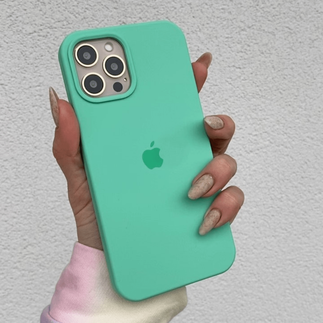 iPhone Silicone Case - Spearmint Green