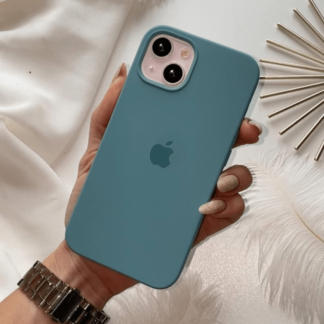 iPhone Silicone Case - Pine Green