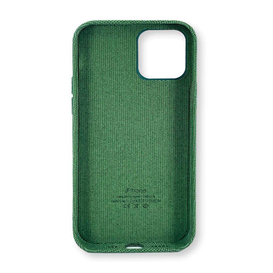 iPhone 12 Mini Fabric Case - Green