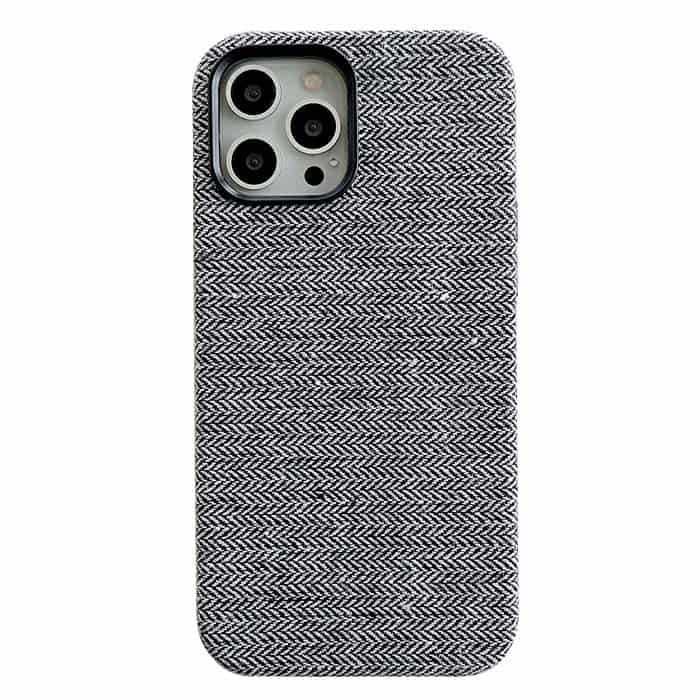 iPhone 14 Pro Fabric Case - Black