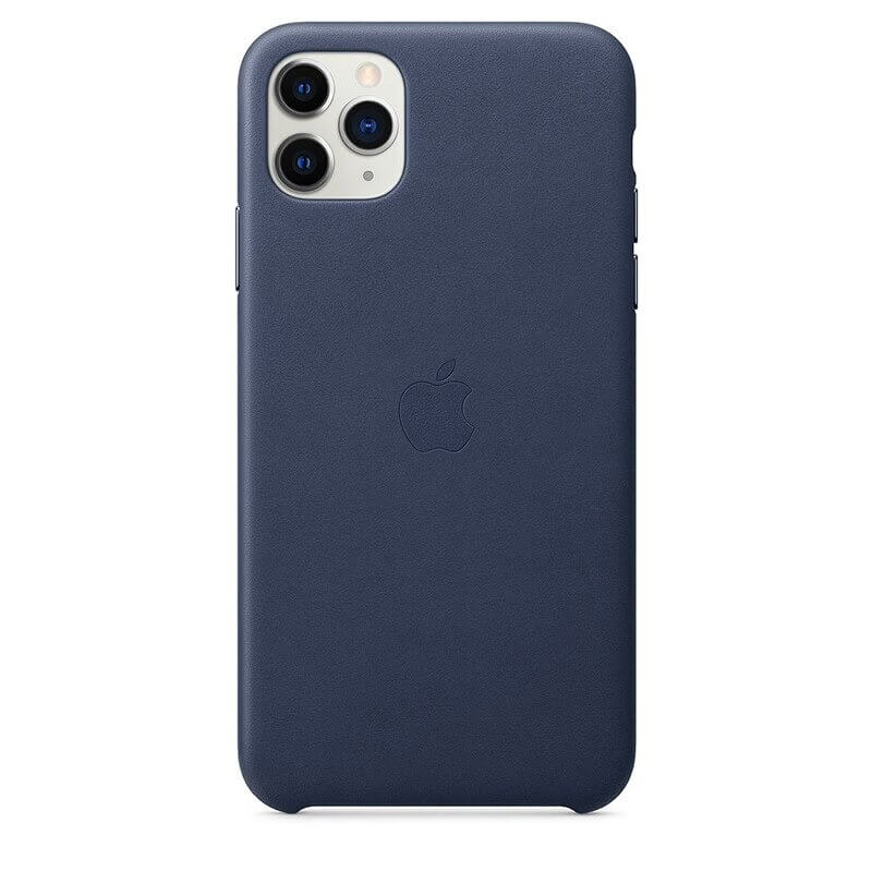 iPhone 12 Mini Leather Case - Blue