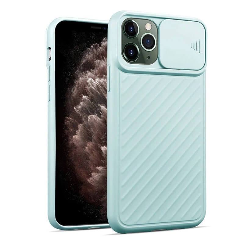 iPhone 12 & 12 Pro Silicone Sutter Case - Cloud Blue