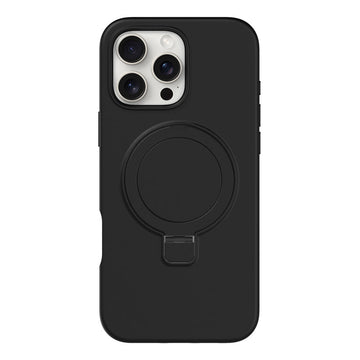 iPhone 16 Pro Silicone Case with 360 Stand