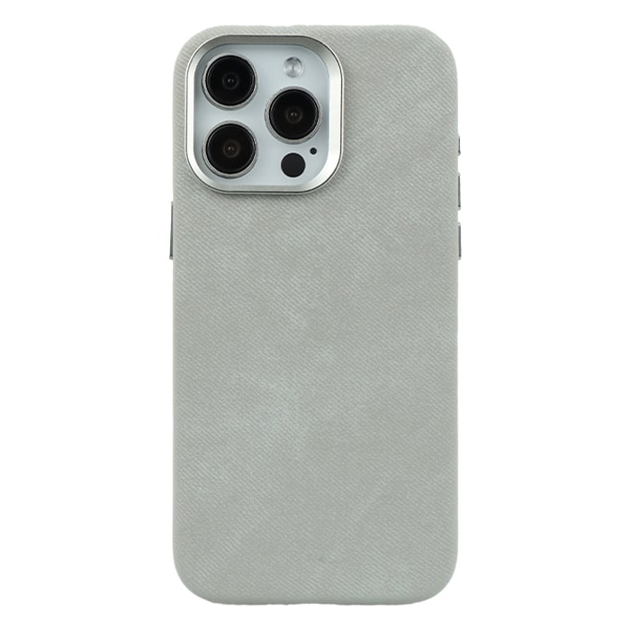 Denim Leather Magsafe Case For iPhone 15 Pro Max