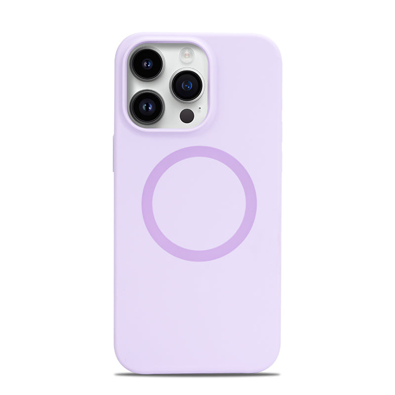 iPhone Jelly Silicone MagSafe Case - Lilac