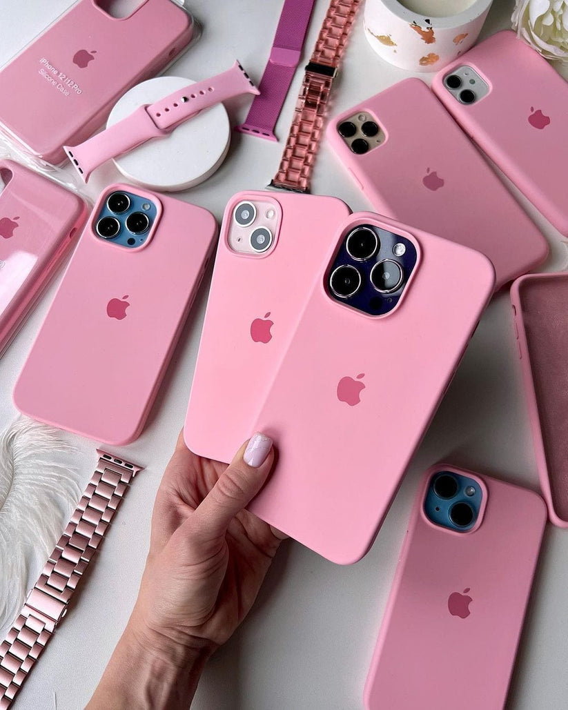 iPhone Silicone Case - Pink