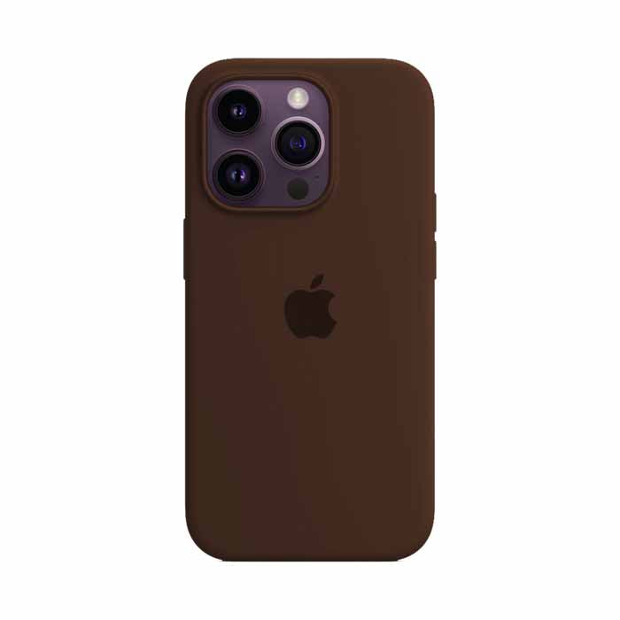 iPhone Silicone Case - Brown