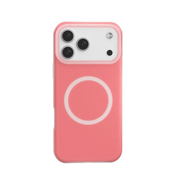 iPhone Jelly Silicone MagSafe Case - Hot Pink