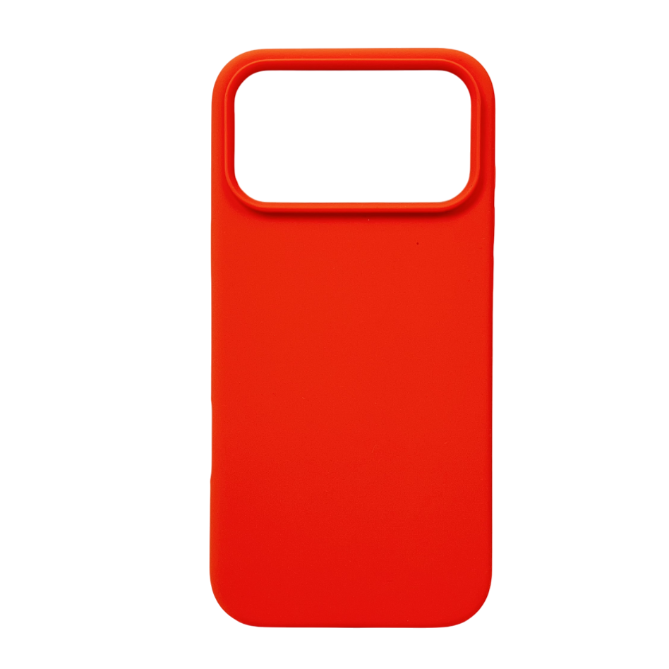 iPhone 17 Pro Max Silicone Case - Red
