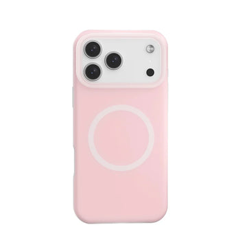 iPhone Jelly Silicone MagSafe Case - Cameo Pink