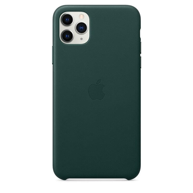 iPhone 12 Mini Leather Case - Green
