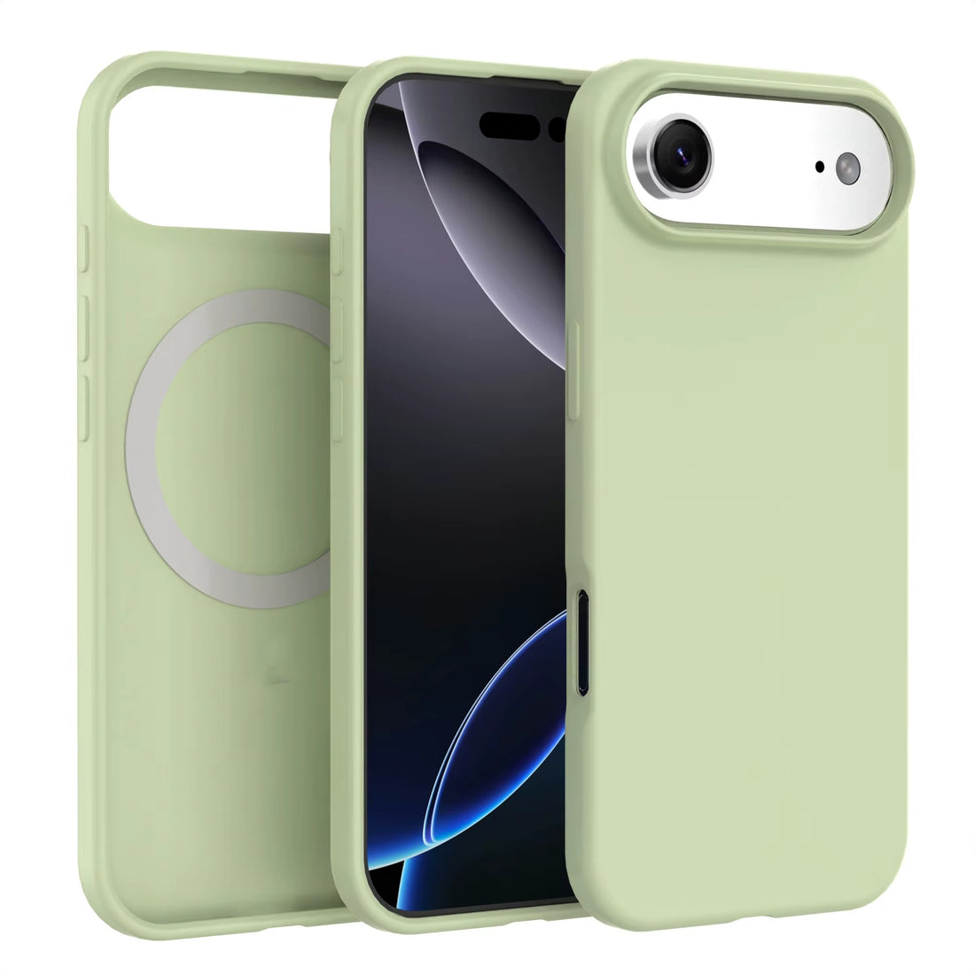 Silicone Phone Case Cover for iPhone 17 Air - Lavender