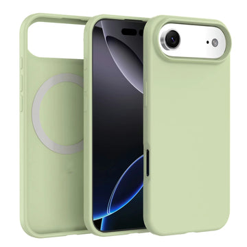Silicone Phone Case Cover for iPhone 17 Air - Mint
