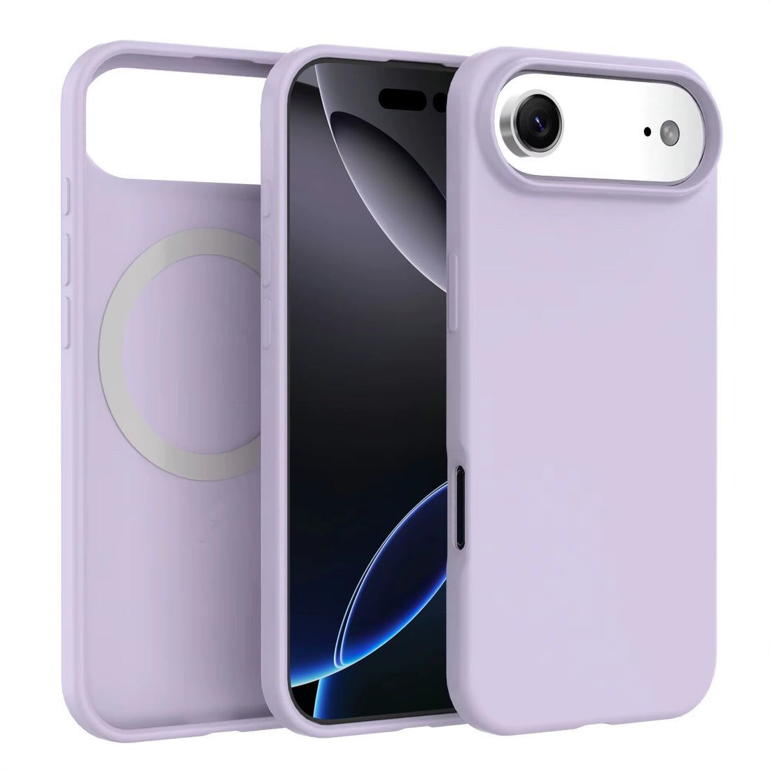 Silicone Phone Case Cover for iPhone 17 Air - Brown